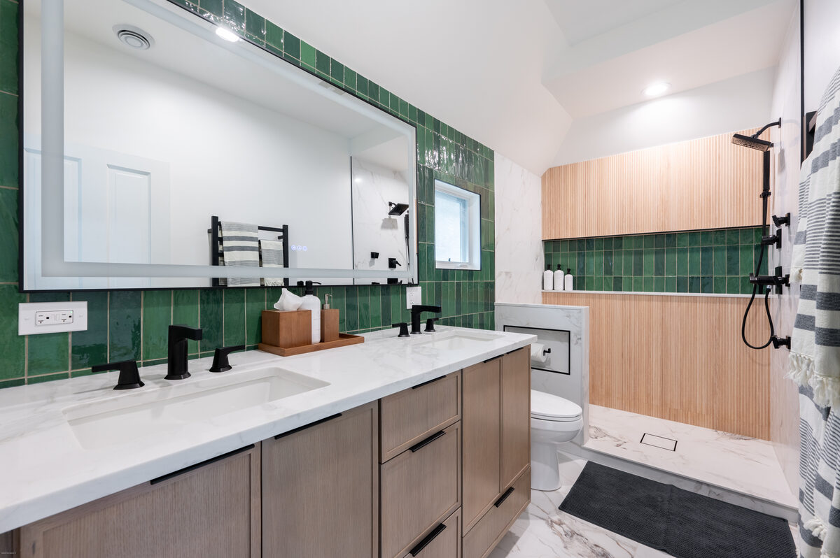 Master Bathroom Double Vanity